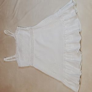 Zara White Sundress Small